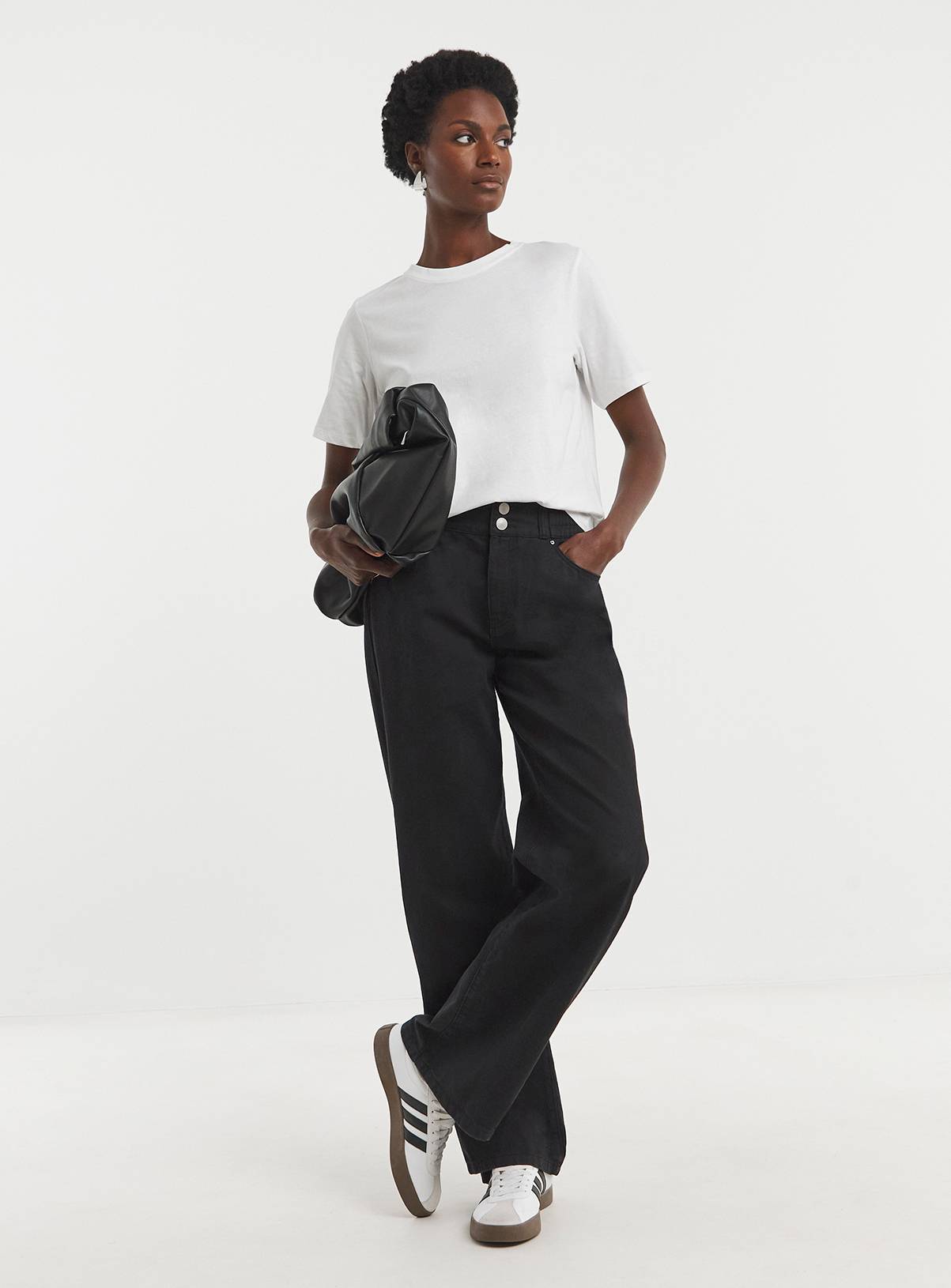 JD WILLIAMS 3 Pack Crew Neck Tops 32 - Image 3